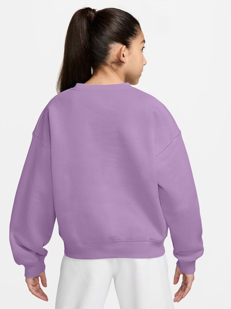 Viola Viola - Felpa oversize Nike Studio Fleece - Immagine 2 di 3