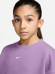 Viola Viola - Felpa oversize Nike Studio Fleece - Immagine 3 di 3