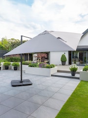 Royce Soft Grey Anthracite Executive 3m Garden Cantilever with Cover - Image 4 of 5