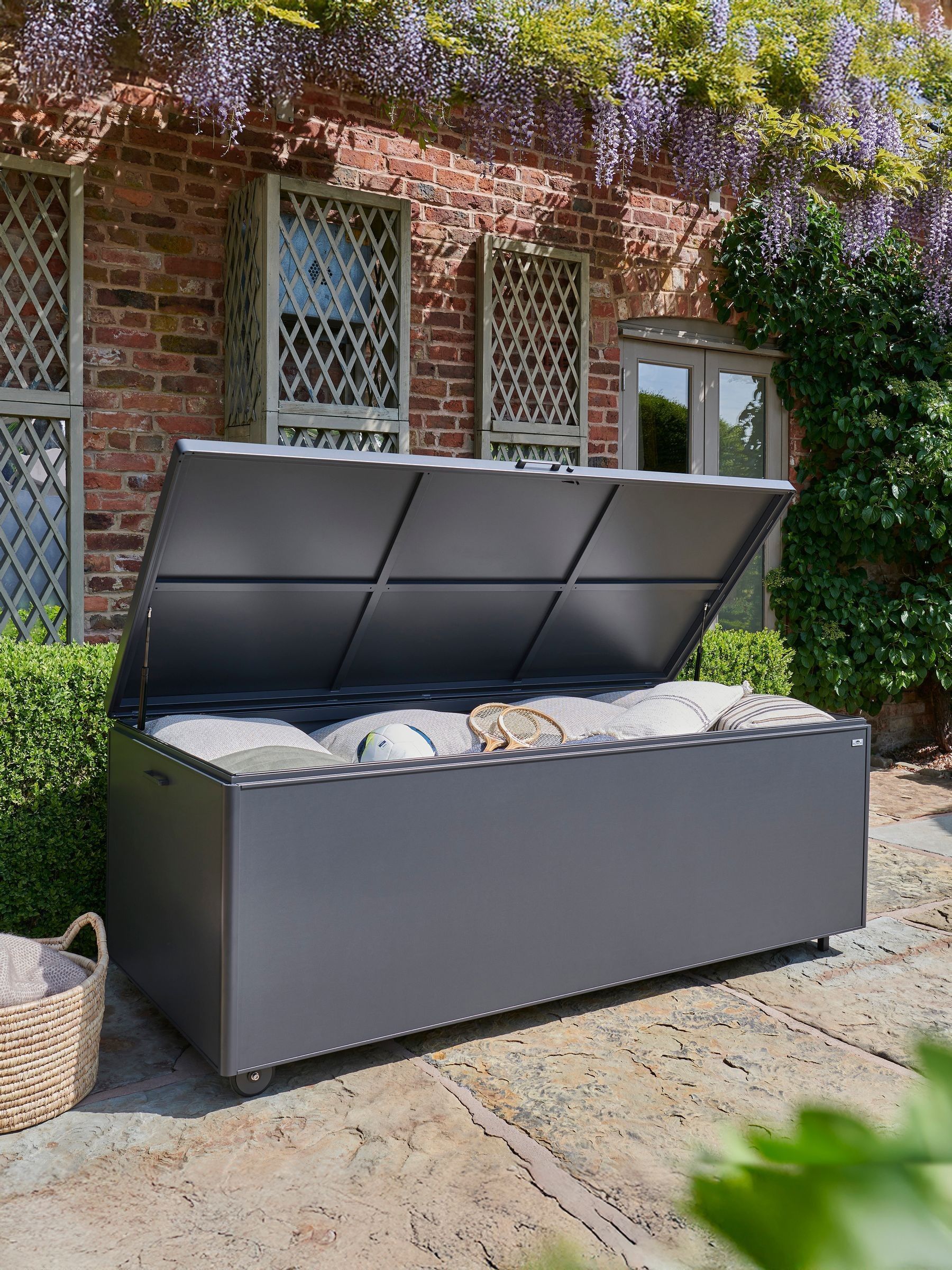 Norfolk Leisure Anthracite Royce Xl Storage Box - Image 4