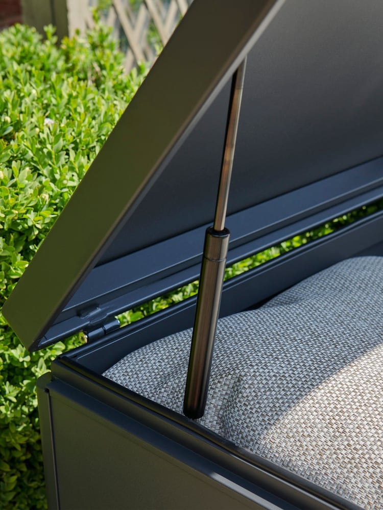 Royce Anthracite Grey XL Anthracite Garden Storage Box - Image 6 of 6