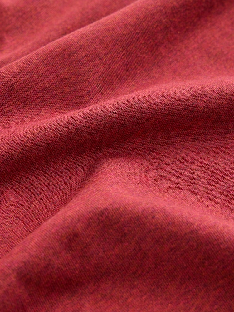 ក្រហម - Plain Rugby Shirt - រូបភាព 7 នៃ 7