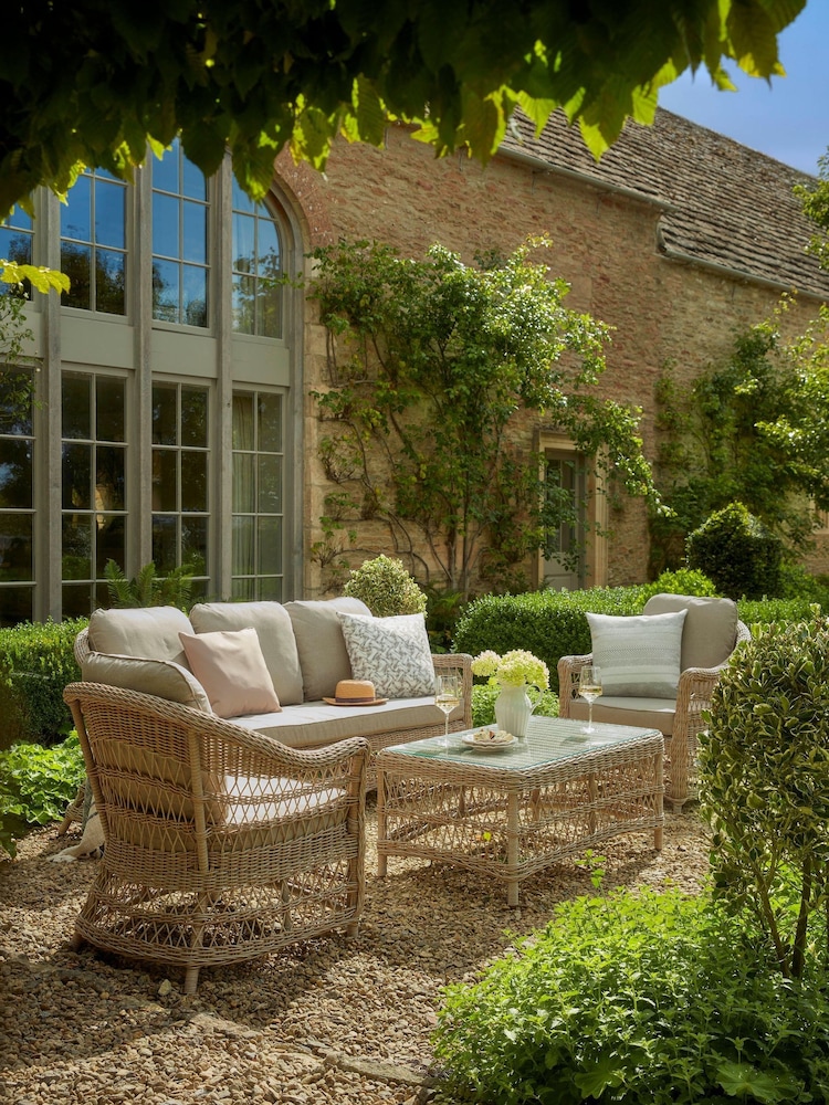 Cox & Cox Grey Campania Garden Lounge Set - Image 1 of 6