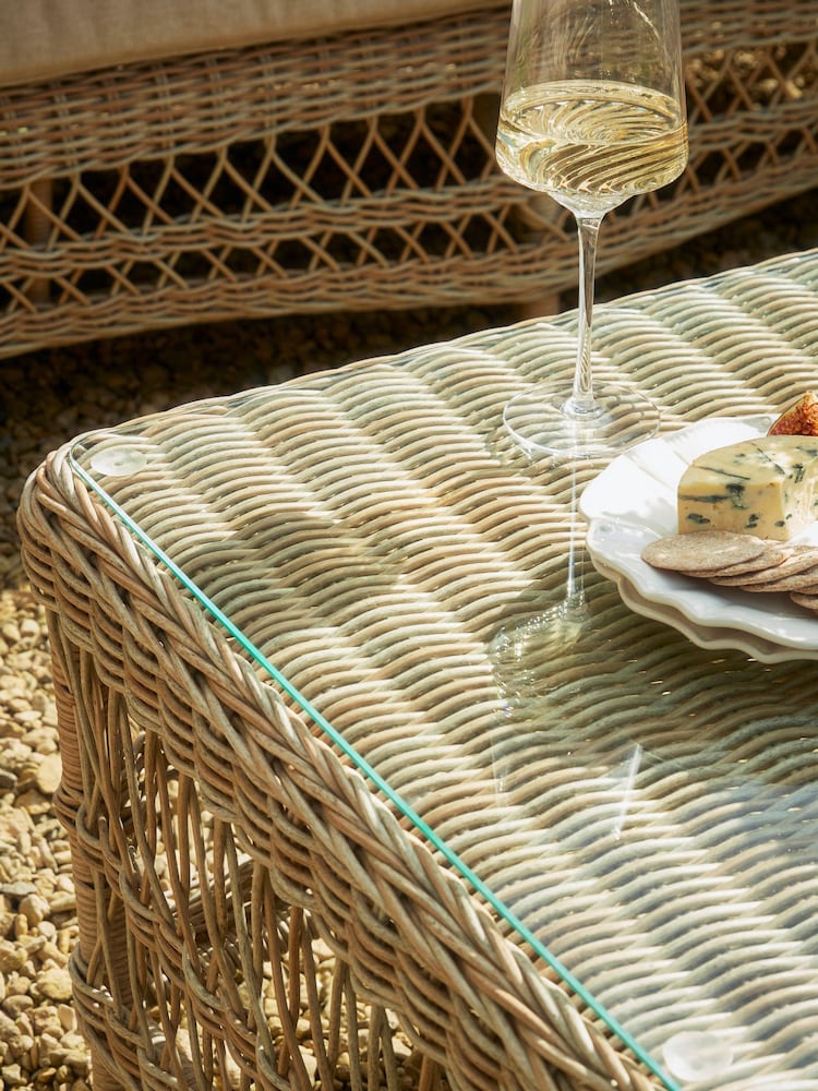 Cox & Cox Grey Campania Garden Lounge Set - Image 2 of 6