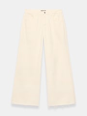 Mint Velvet Yellow Ankle Wide Leg Jeans - Image 6 of 7