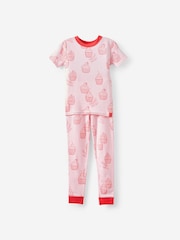 Cotton On Pink Cameron Short/Long Pyjamas Set - Image 1 of 4