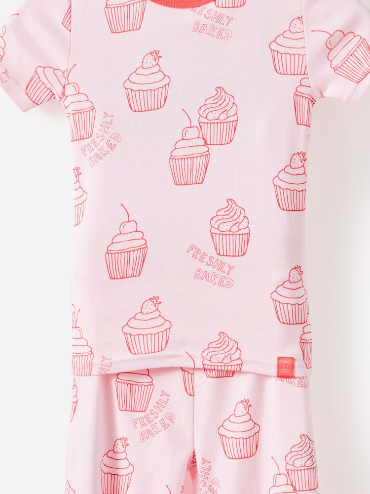 Cotton On Pink Cameron Short/Long Pyjamas Set - Image 4 of 4 Cotton On Pink Cameron Short/Long Pyjamas Set - Image 4 of 4