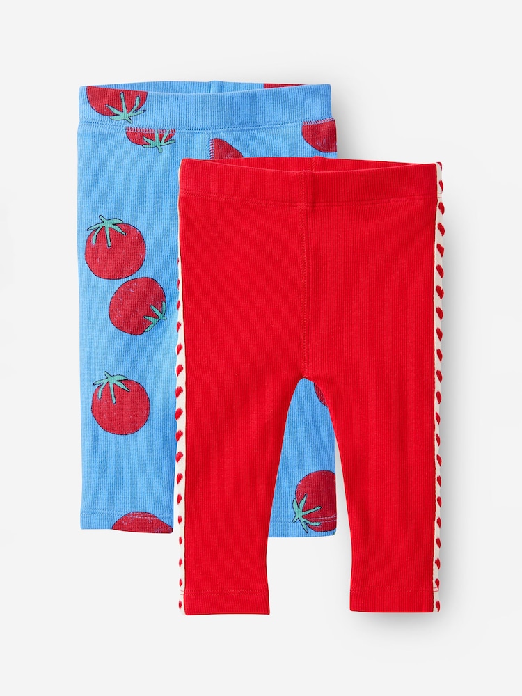 Cotton On Rib Skinny Leggings 2 Pack - Bild 1 von 3