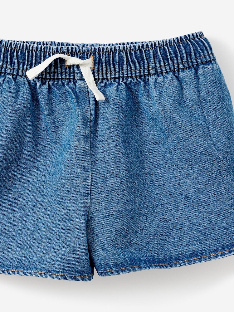 Cotton On Blue Gigi Woven Shorts - Image 2 of 2