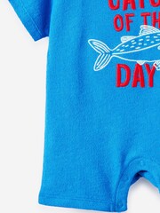 Cotton On Blue Tyla Knit Playsuit - Image 2 of 3