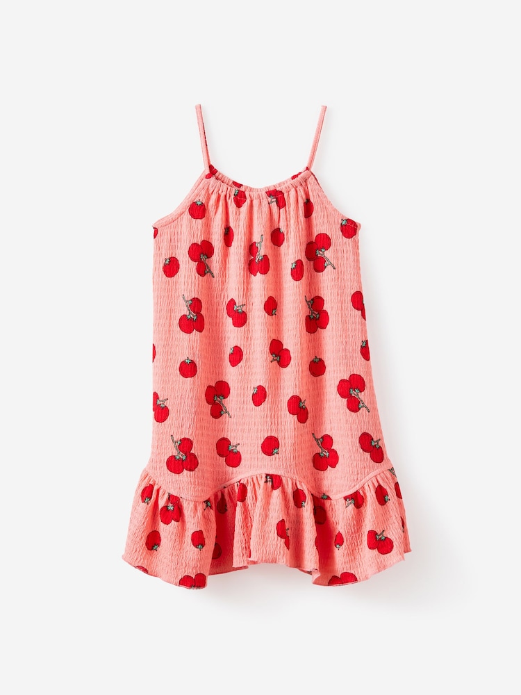 Cotton On Pink Hazel Scalloped Sleeveless Dress - Image 1 of 3