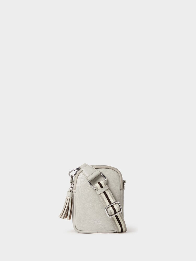 Osprey London Off White The Stella Leather Phone Bag - Image 1 of 5