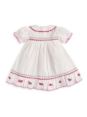Mamas & Papas Collared Embroidered Dress - Bild 2 von 2