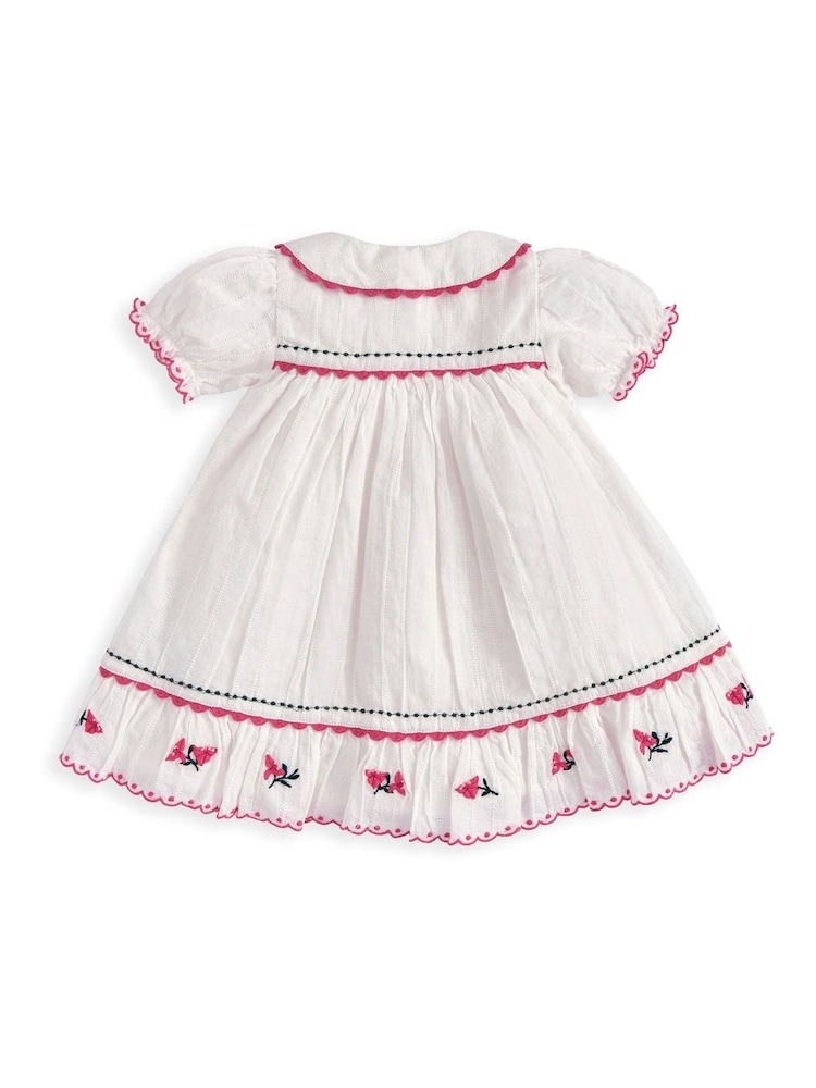 Mamas & Papas Collared Embroidered Dress - Bild 2 von 2
