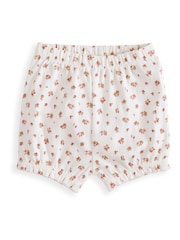 Mamas & Papas Pink Rose Print Jersey Short Pyjamas - Image 3 of 3