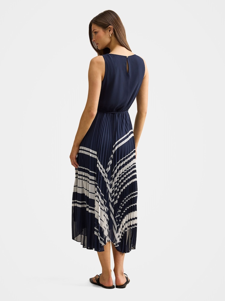 Forever New Addie Pleated Skirt Midi Dress - Εικόνα 2 από 4