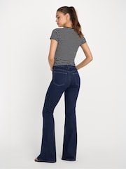 Good American Blue Good Legs Flare Jeans - Image 2 of 5