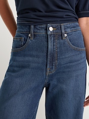 Good American Blue Vintage Barrel Ankle Jeans - Image 5 of 6
