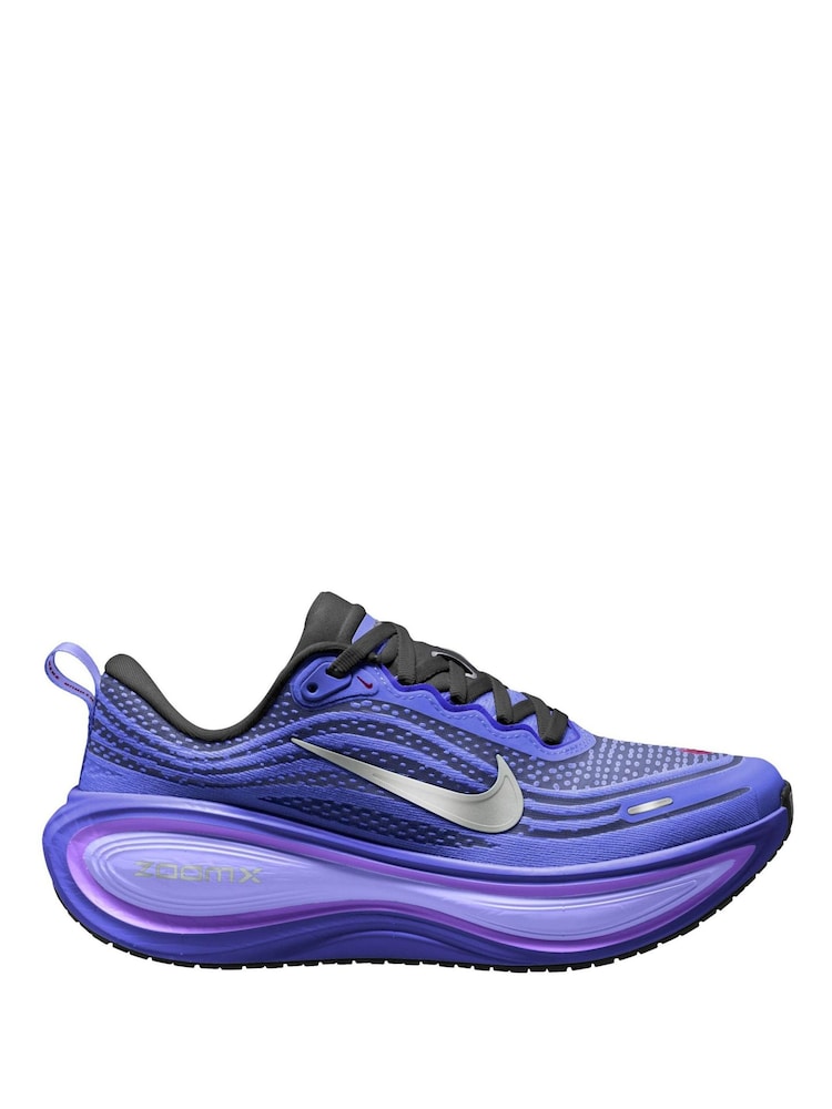 Nike Blue Violet Vomero Plus Road Running Trainers - Image 1 of 3 Nike Blue Violet Vomero Plus Road Running Trainers - Image 1 of 3