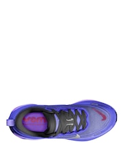 Nike Blue Violet Vomero Plus Road Running Trainers - Image 2 of 3