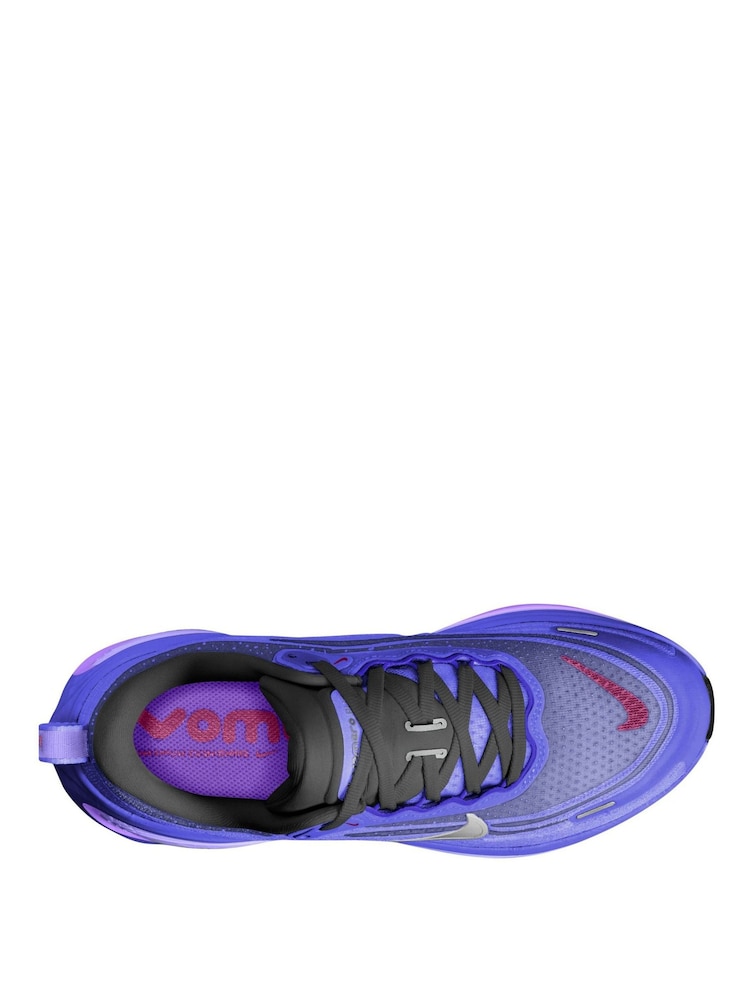 Nike Blue Violet Vomero Plus Road Running Trainers - Image 2 of 3 Nike Blue Violet Vomero Plus Road Running Trainers - Image 2 of 3