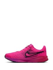وردي فاقع - حذاء رياضي للركض Run Defy Road من Nike - Image 4 of 11