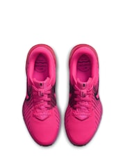 وردي فاقع - حذاء رياضي للركض Run Defy Road من Nike - Image 7 of 11