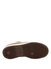 Nike Cacao Brown Court Vision Low Trainers - Image 3 of 3