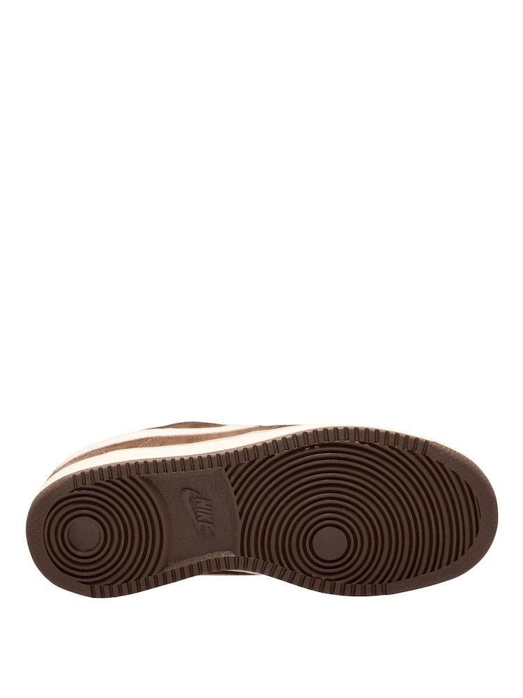 Nike Cacao Brown Court Vision Low Trainers - Image 3 of 3 Nike Cacao Brown Court Vision Low Trainers - Image 3 of 3