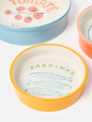 Oliver Bonas Set of 3 Multi Ceramic Tapas Bowls - Image 4 of 6