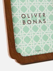Oliver Bonas Brown Safira Wooden Photo Frame 5x7 - Image 4 of 4