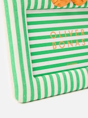 Oliver Bonas Green Fruta Green & White Orange Photo Frame 4x6 - Image 4 of 5