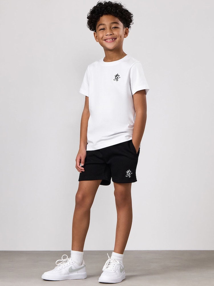 Gym King White Fundamental T-Shirt - Image 1 of 4 Gym King White Fundamental T-Shirt - Image 1 of 4