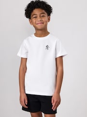 Gym King White Fundamental T-Shirt - Image 3 of 4