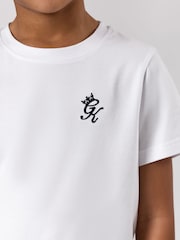 Gym King White Fundamental T-Shirt - Image 4 of 4