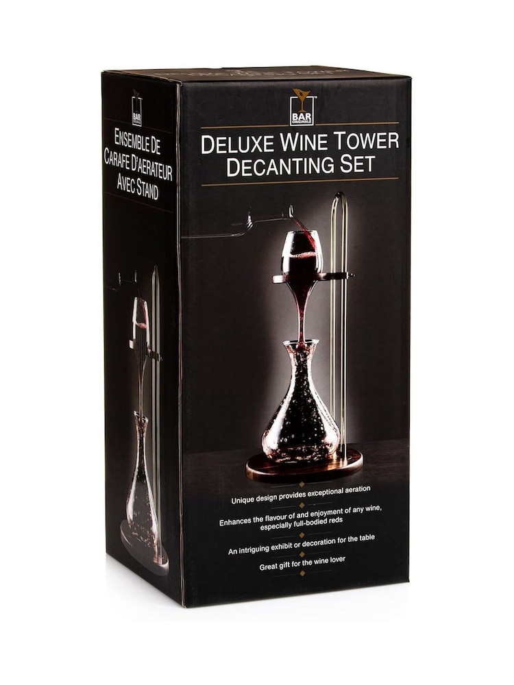 Jeray Clear Bar Originale Wine Aerator Tower Set - Image 3 of 3