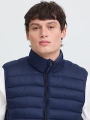 Blend Blue Romsey Padded Gilet - Image 4 of 8