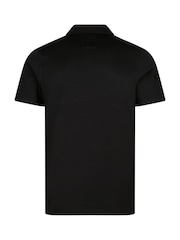 Luke 1977 Black Opal Zip Polo Shirt - Image 5 of 6