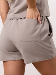 Gym King Grey Victory Loopback Shorts - Image 4 of 4