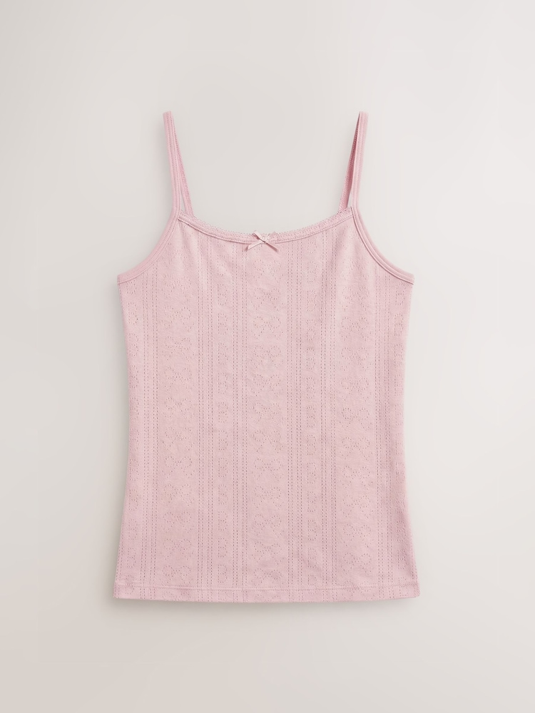 Baker by Ted Baker Multi Pointelle Vests 3 Pack - Image 2 of 4