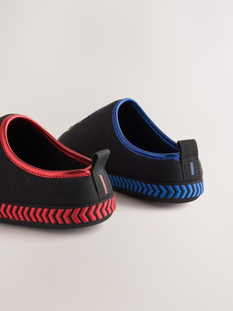 Black Sonic The Hedgehog Mule Slippers - Image 5 of 5 Black Sonic The Hedgehog Mule Slippers - Image 5 of 5