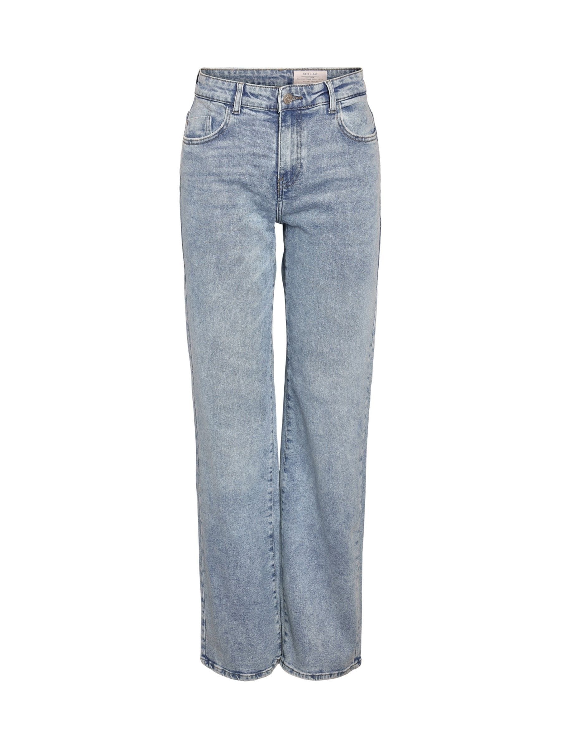 Kopen NOISY MAY Mid Waisted Wide Leg Jeans van Next Nederland