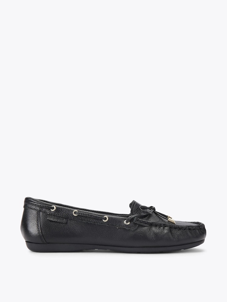 Carvela Black Barca Loafers - Image 1 of 4 Carvela Black Barca Loafers - Image 1 of 4