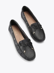 Carvela Black Barca Loafers - Image 2 of 4