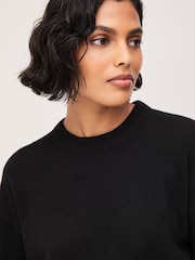 Qara - Supersoft Crew Neck Long Sleeve Jumper - 8şəkildən 5 şəkil