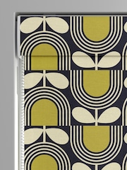 Orla Kiely Navy Striped Tulip Made to Measure Blinds - Image 4 of 5