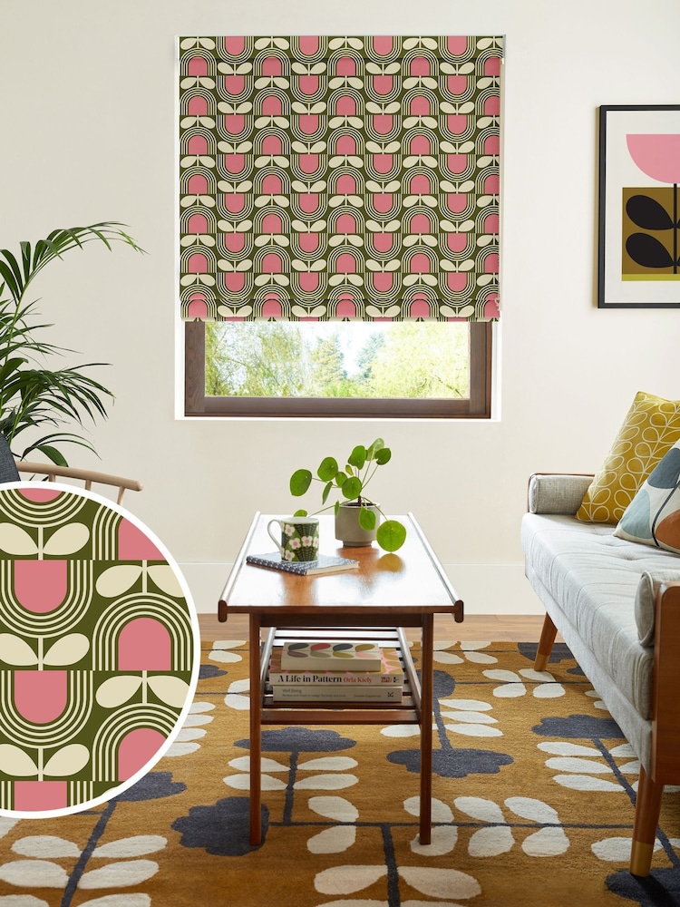 Orla Kiely Pickel Striped Tulip Made to Measure Blinds - Image 1 of 6