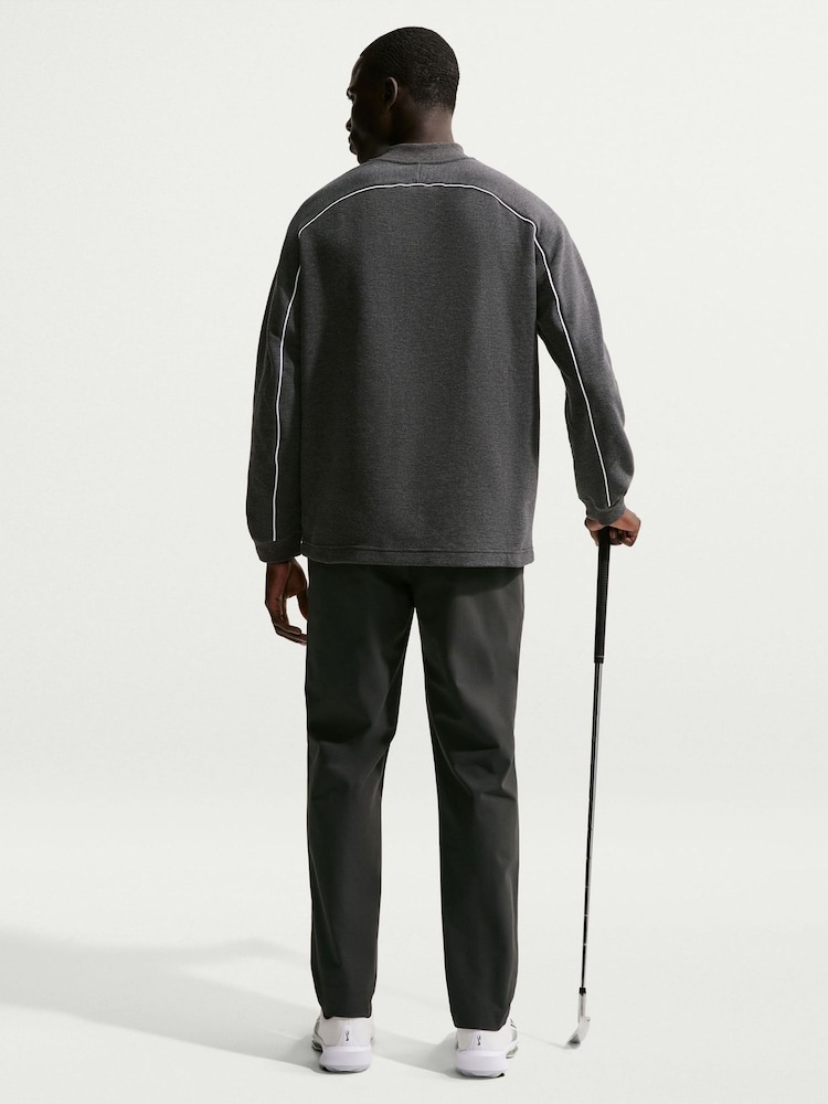 Melns - Nike Par Therma-FIT 1/2-Zip Golf Sweat Top - Attēls 2 no 5