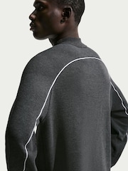 Melns - Nike Par Therma-FIT 1/2-Zip Golf Sweat Top - Attēls 4 no 5