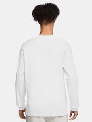 Nike White Club Long Sleeve T-Shirt - Image 2 of 5